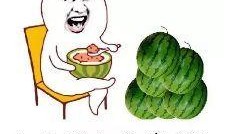 吃瓜群众的小竹子图片,趣味横生的夏日时光