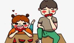 吃瓜群众的绘画图片大全,趣味横生的社会百态